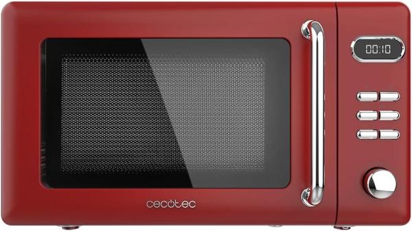 Image Micro-ondes Cecotec Digital avec grill Proclean 5110 Retro Red, 20 L, 700 W