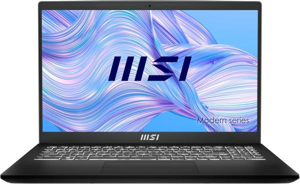 Image Pc portable MSI Modern 15 B7M-220FR : AMD Ryzen 7 7730U - 16GB LPDDR4 - SSD 512GB - AMD Radeon™ Graphics - 15,6" Full HD