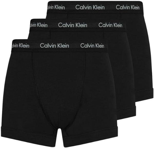 Image Boxers Calvin Klein Tripack Coton Stretch Homme (Taille XS à XL)