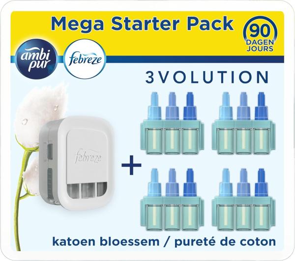 Image Kit Prise + 4 Recharges Febreze 3Volution