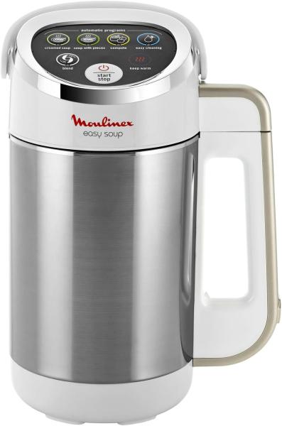 Image Mixeur chauffant Moulinex Blender soupe, 1000 W, Capacité 1.2 L, 5 programmes automatiques