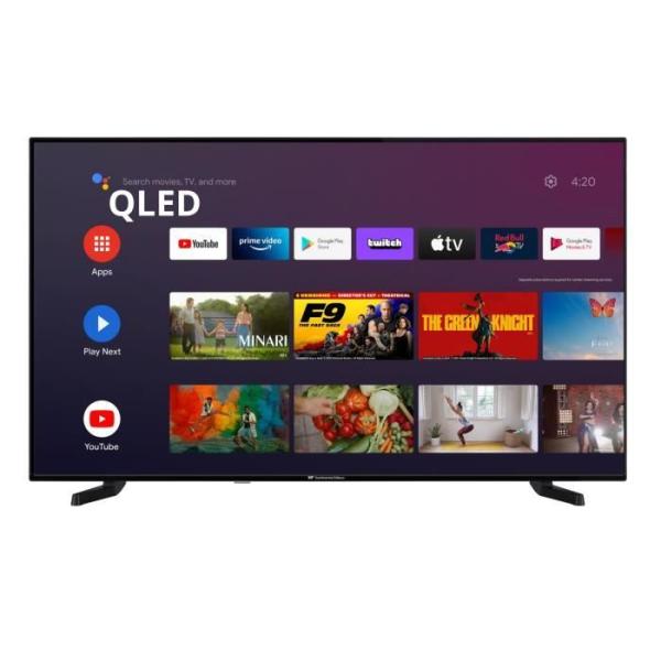 Image Smart TV Android QLED UHD 4K 55“ Continental Edison CELED55SAQLD24B3 - 139cm