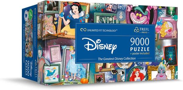 Image Puzzle 9000 pièces + Poster  Disney, The Greatest Disney Collection Trefl Prime