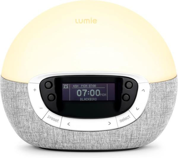 Image Réveil Lumie Bodyclock Shine 300 - Simulateur d’Aube et de Crépuscule avec Radio