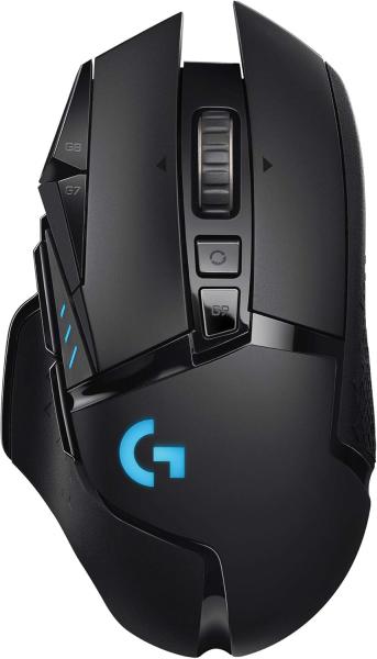 Image Souris sans Fil Logitech G502 LIGHTSPEED Capteur Gaming HERO 25K