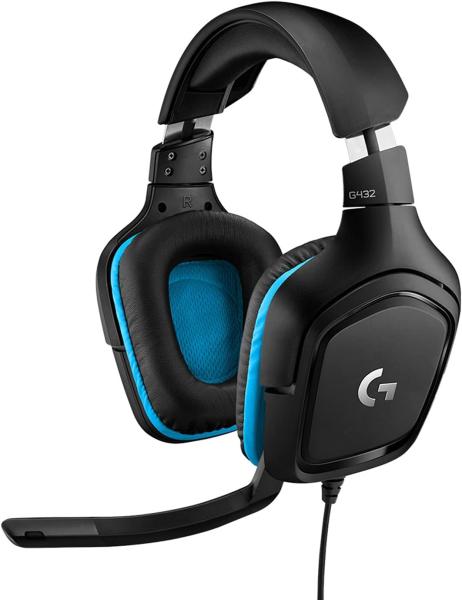 Image Casque Gaming Filaire, Son 7.1 Logitech G432 - PC et Consoles