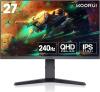 Image Ecran PC Gamer 27" WQHD KOORUI 240Hz, 1ms, Adaptive Sync