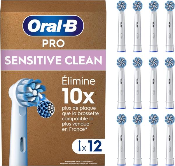 Image 12 Brossettes De Rechange Oral-B Pro Sensitive Clean