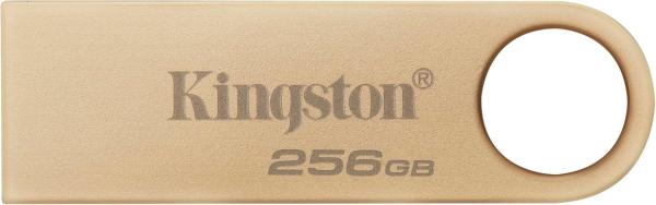 Image Clé USB 256 Go Kingston DataTraveler SE9 Gen 3 SB 3.2 Gen 1 220MB/s - Métal Dorée