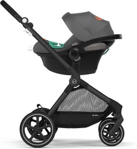 Image Poussette Bébé CYBEX EOS Basic BLK Travelsystem Aton B2