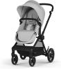 Image Poussette Bébé CYBEX EOS Basic BLK Travelsystem Aton B2