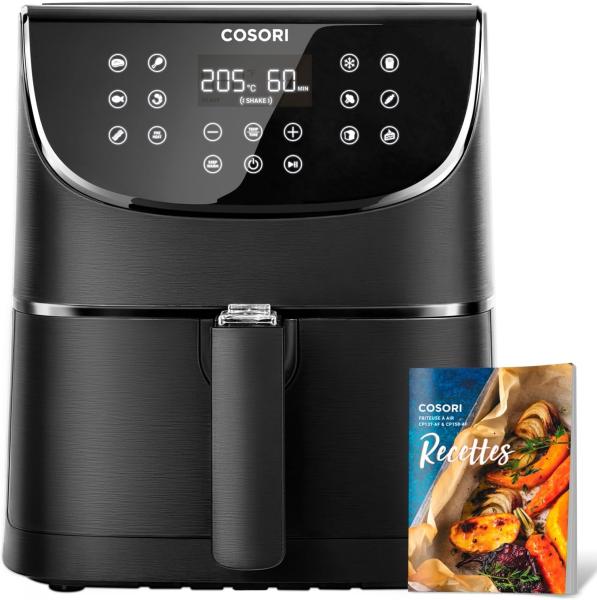 Image Air Fryer COSORI Friteuse Sans Huile 1700W + Livre Recettes