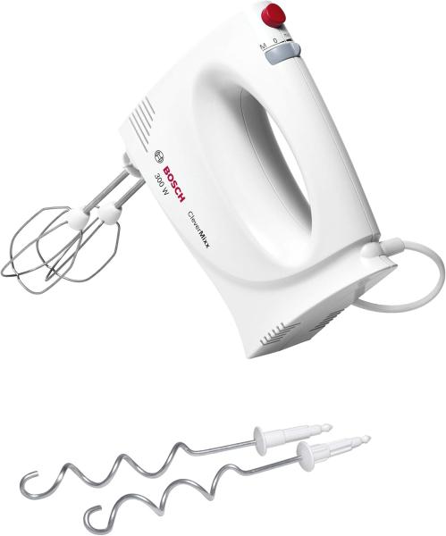 Image Batteur Electrique Bosch MFQ3010 - 2 Access 2 Vitesses 300 W, Blanc