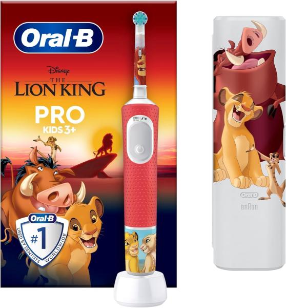 Image Brosse À Dents Électrique Enfant Oral-B Pro Kids - Edition Roi Lion Disney