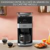 Image Cafetière Krups KM832810 Grind Aroma - Broyeur à grains automatique intégré