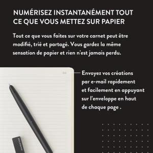 Image Carnet Connecté avec Stylo Moleskine Smart Writing Set