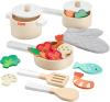 Image Coffret Jouet Cuisine Fisher-Price HXT83 - 19 pièces en Bois