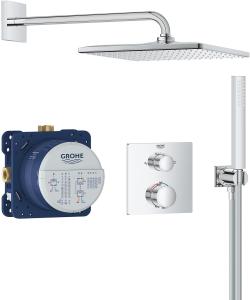 Image Ensemble de Douche Encastré GROHE 34881000 Precision Thermostatique