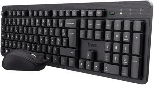 Image Pack Clavier et Souris sans Fil Trust Ymo II - Windows, Mac - Noir