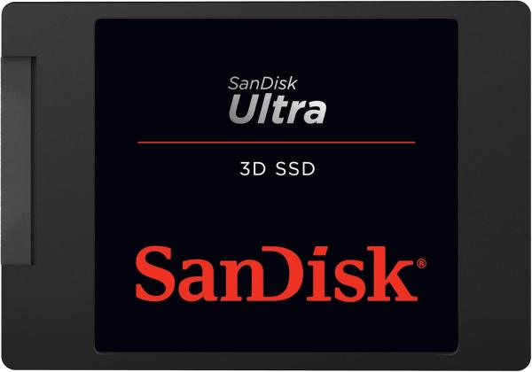 Image Disque SSD interne 2To SanDisk Ultra 3D - ATA III 6GB/s, jusqu'à 560 MB/s