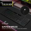 Image Clavier Gaming CORSAIR K100 AIR WIRELESS RGB CHERRY MX - AZERTY - Noir