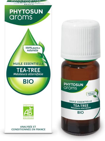 Image Huile Essentielle PHYTOSUN AROMS - Extrait de Tea Tree Bio - 100% pure et naturelle - 10ml