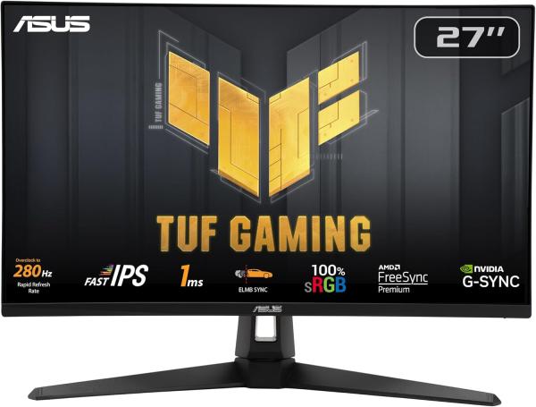 Image Ecran PC Gaming 27" FHD ASUS VG279QM1A  TUF Gaming