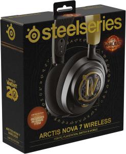 Image Casque sans Fil SteelSeries Arctis Nova 7 World of Warcraft Edition