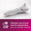 Image Epilateur  Jambes et Corps Philips BRE715/00 Series 8000 Wet & Dry