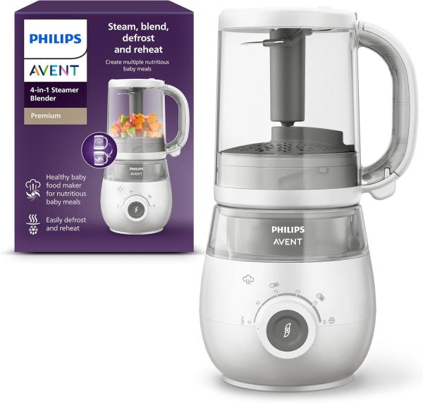 Image Robot cuiseur vapeur-mixeur 4 en 1 pour bébé Philips SCF883/01 Avent