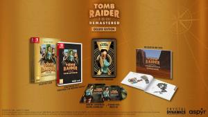 Image Jeu Nintendo Switch Tomb Raider 1-3 Remastered Starring Lara Croft Deluxe Edition