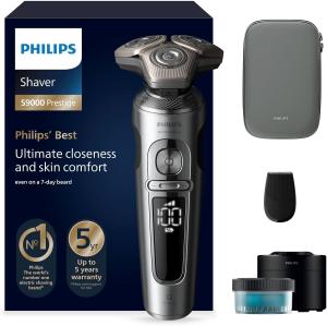 Image Rasoir électrique Philips SP9841/32 Shaver S9000 Prestige SkinIQ Wet&Dry