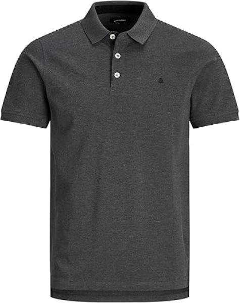 Image Polo Gris JACK & JONES T-Shirt T-Shirt Uni - Taille S, M, XL, XXL