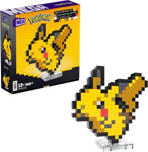 Image Coffret 400 Pièces Pokémon MEGA HTH74 Pikachu (Mew et Bulbizarre en promo également)