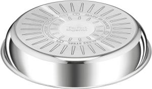 Image Poêle 24cm TEFAL L9720402 Ingenio - Compatible Induction, Acier inoxydable