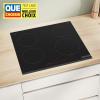 Image Plaque de cuisson induction Bosch PIJ631HB1E Série 6, 3 foyers, 60 cm, Noir