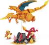 Image Coffret Pokémon 300 Pièces MEGA HFG06 Evolution de Salamèche - Reptincel et Dracaufeu