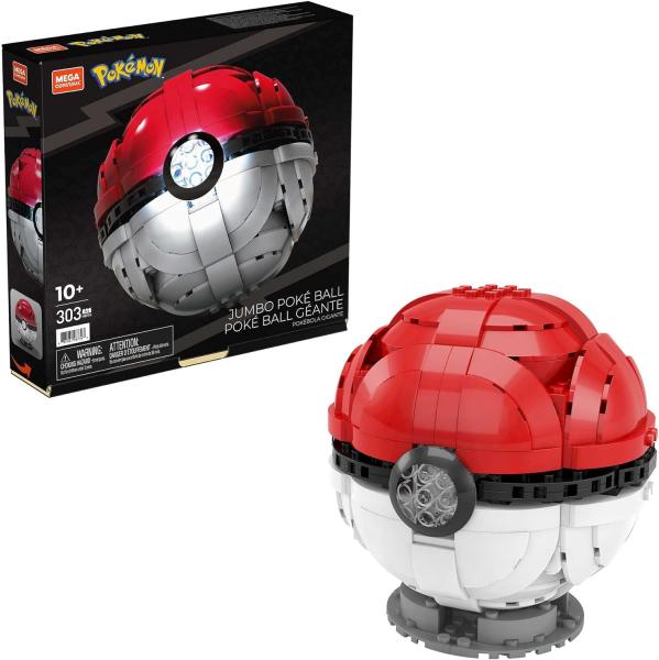 Image Poké Ball Géante 303 Pièces MEGA HBF53 Construx