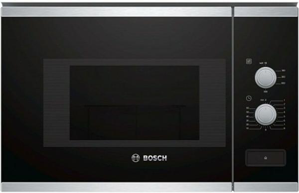 Image Micro-ondes Encastrable Bosch BFL520MS0 Série 4 - Intégrable, 60 x 38 cm, 21 litres, Inox